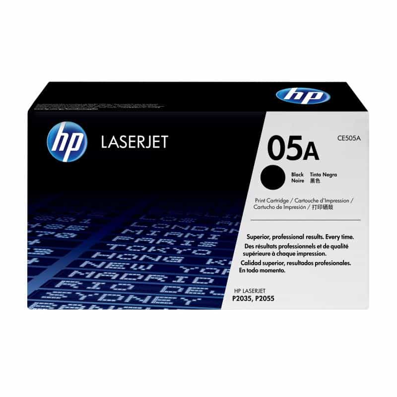 HP 05A Schwarz LaserJet Tonerpatrone (CE505A)