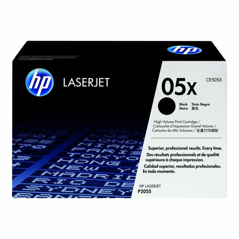 HP 05X Schwarz LaserJet Tonerpatrone (CE505X)