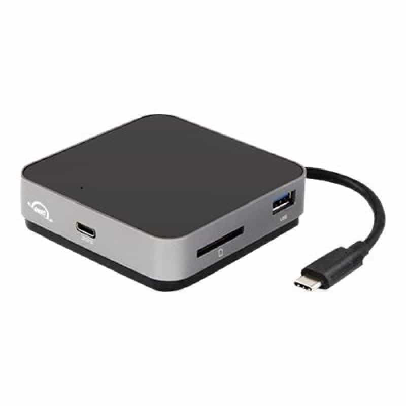 OWC USB-C Reise Dock USB 3.1 4K Space Grau