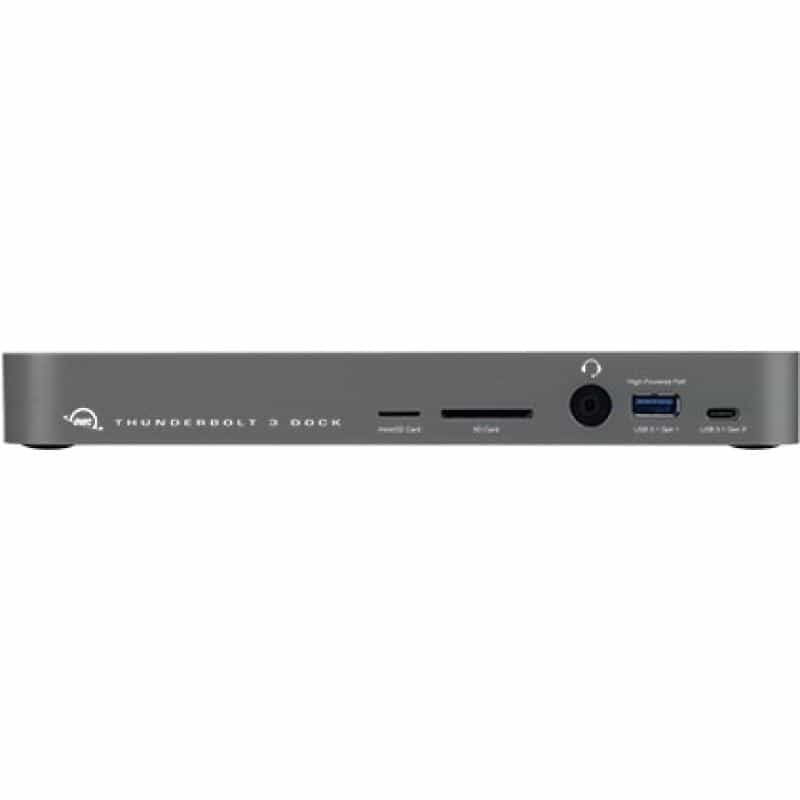 OWC 14-Port Thunderbolt 3 Dock mit Kabel Space Gray