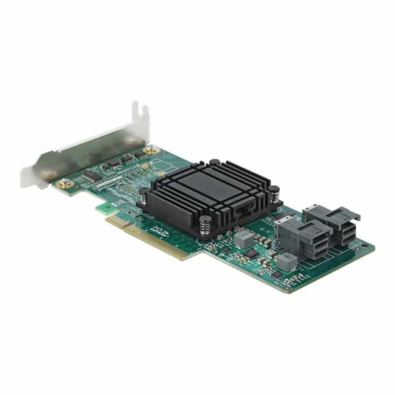 DELOCK PCIe x8 Karte>2x SFF-8643 NVMe LP