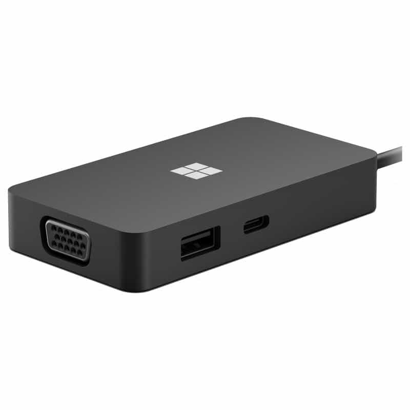 MICROSOFT USB-C Travel Hub - Docking Station - USB-C - VGA, HDMI - GigE