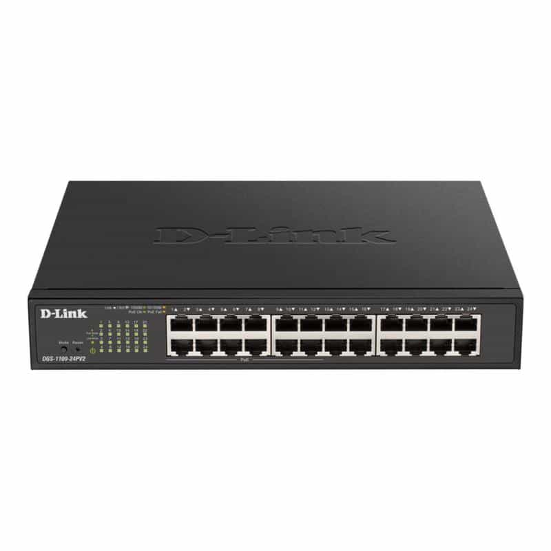 D-LINK 24-Port PoE Gigabit Smart Switch
