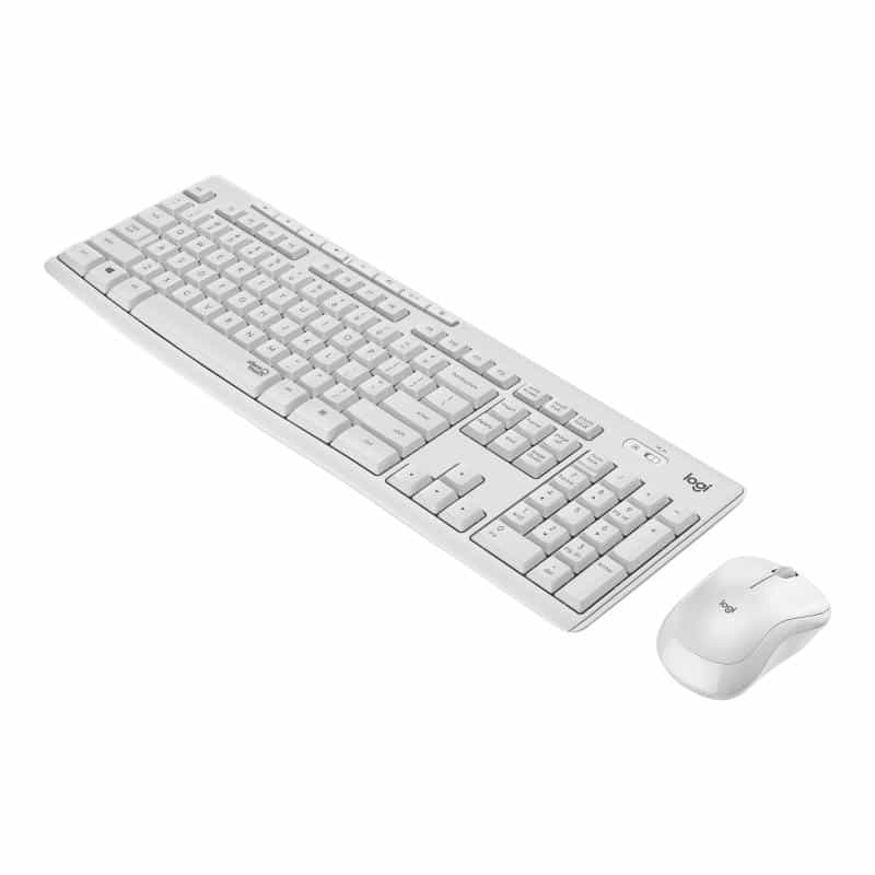 LOGITECH MK295 Silent Wireless Combo - OFF WHITE - DEU - CENTRAL
