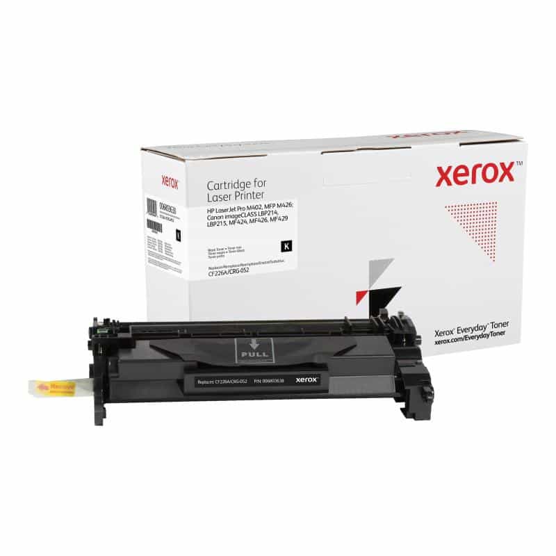 XEROX BLACK TONER CARTRIDGE LIKE HP