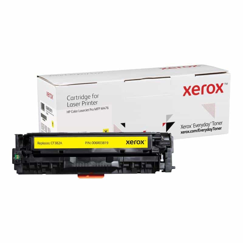 XEROX YELLOW TONER CARTRIDGE LIKE HP