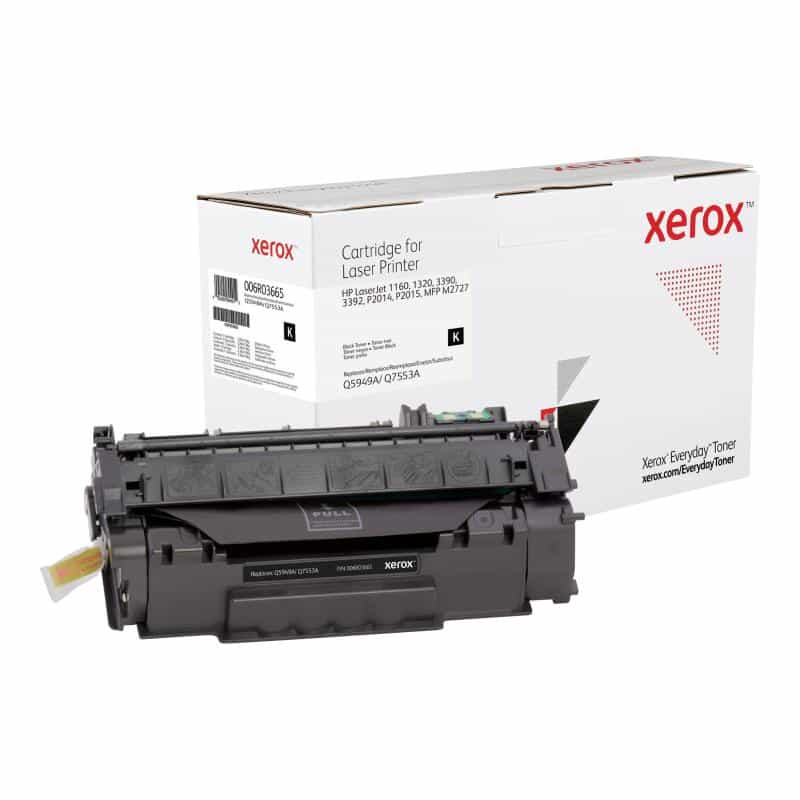 XEROX BLACK TONER CARTRIDGE LIKE HP