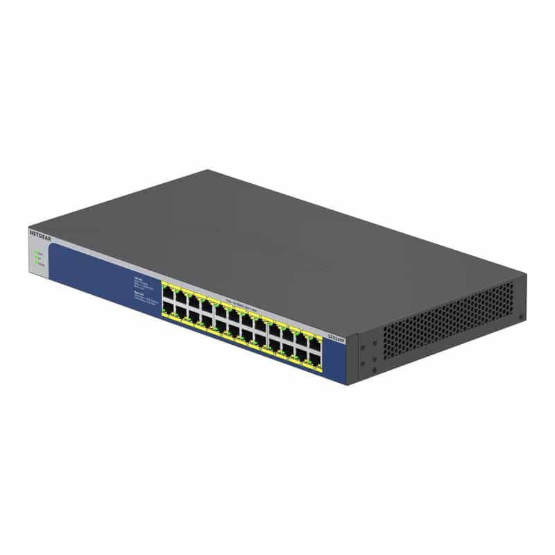 NETGEAR 24PT GIGE UNMNGED SWTCH W/ POE++