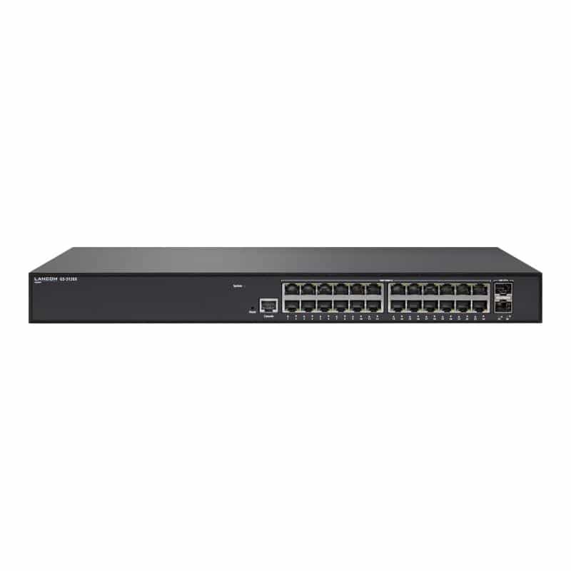 LANCOM GS-3126X Layer 3 lite Zugriffsschalter 24 Ethernet-Ports und 2 SFP+ Ports 1G/10G