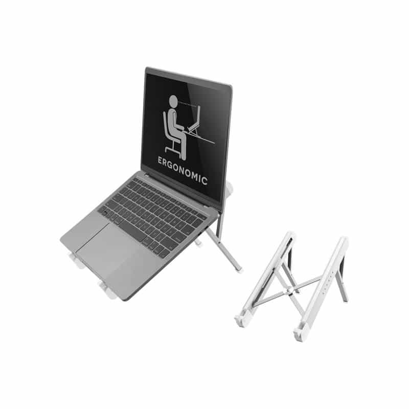NEOMOUNTS faltbarer Laptop-Ständer - Silber