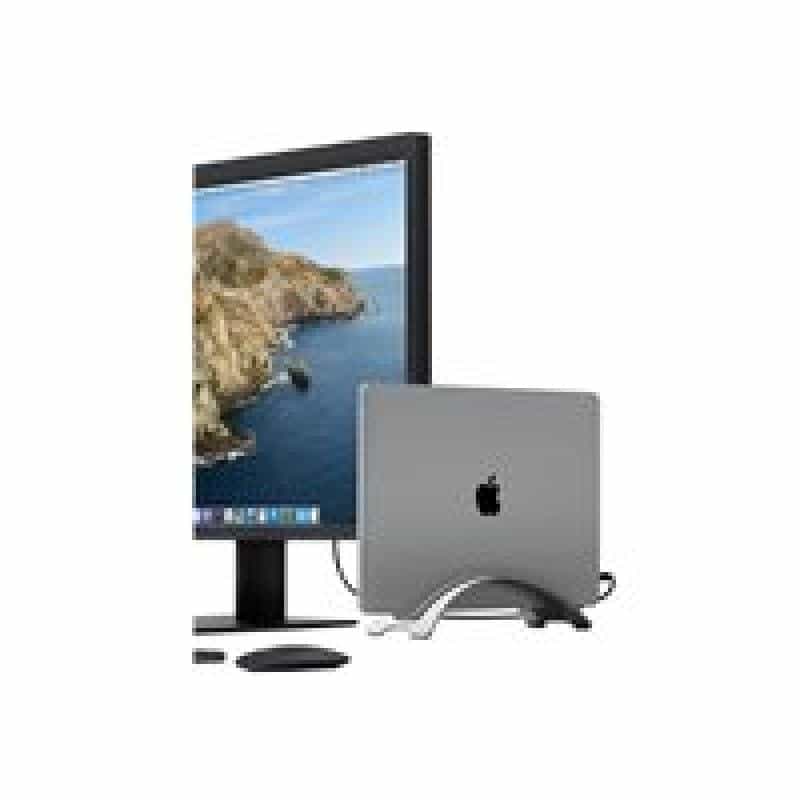 TWELVE SOUTH BookArc Stand aus Stahl für MacBook /MacBook Air 13, 15, 16 Silber