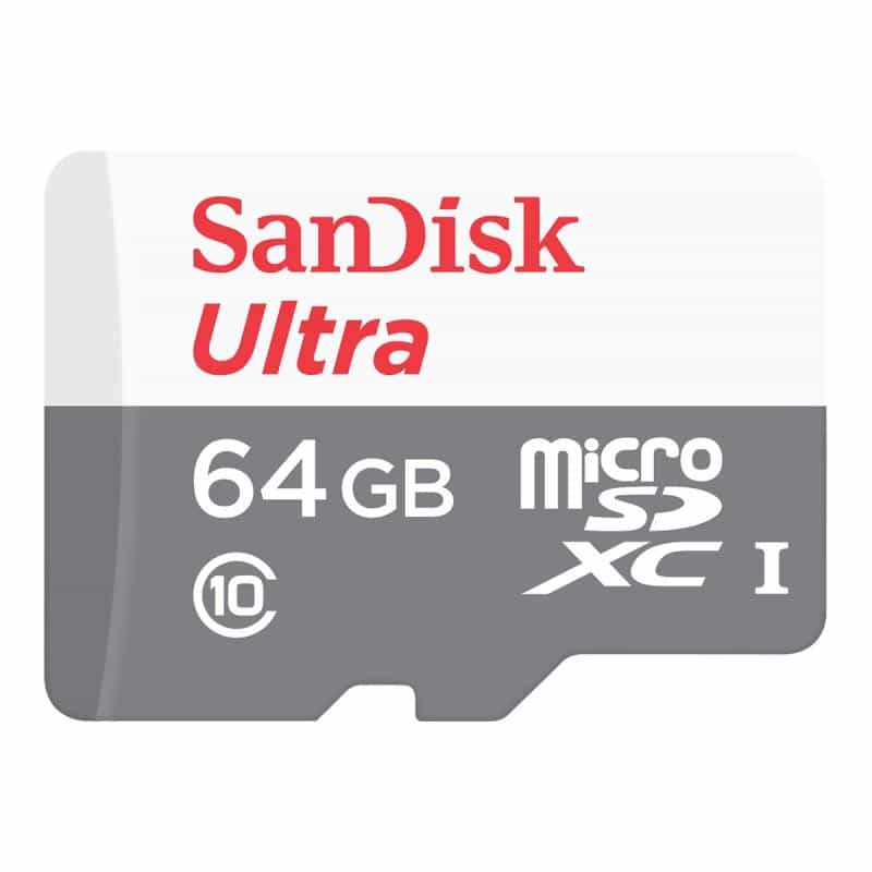 SANDISK Ultra Lite microSDXC Ad. 64GB 100MB/s  SDSQUNR-064G-GN6TA