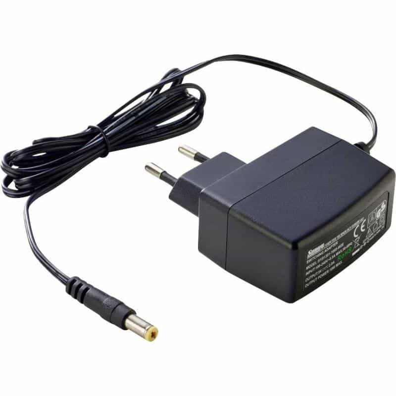 DEHNER ELEKTRONIK SYS 1381N-1205-W2E/2,5 Steckernetzteil, Festspannung 5 V/DC 2.4 A 12 W Stabil