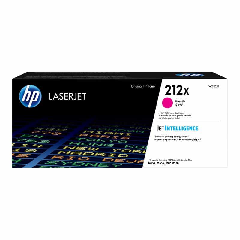 HP W2123X HP CLJ M554 TONER MAG HC