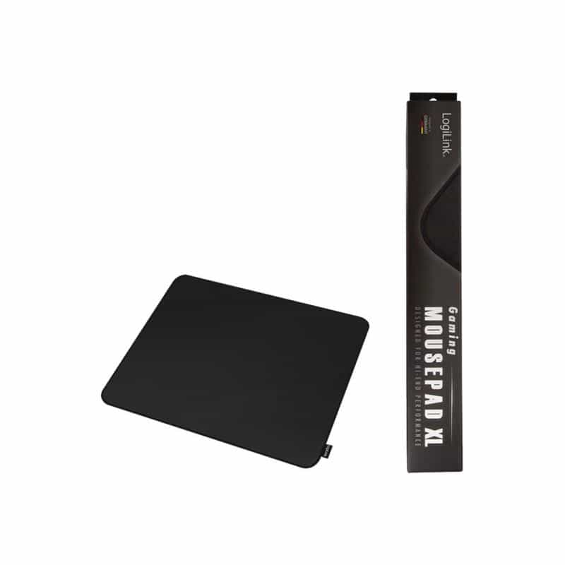 LOGILINK Mauspad, vernähte Kanten, 455x400mm, schwarz, Gr.XL LOGILINK Mauspad, vernähte Kanten, 455x400mm, schwarz, Gr.XL