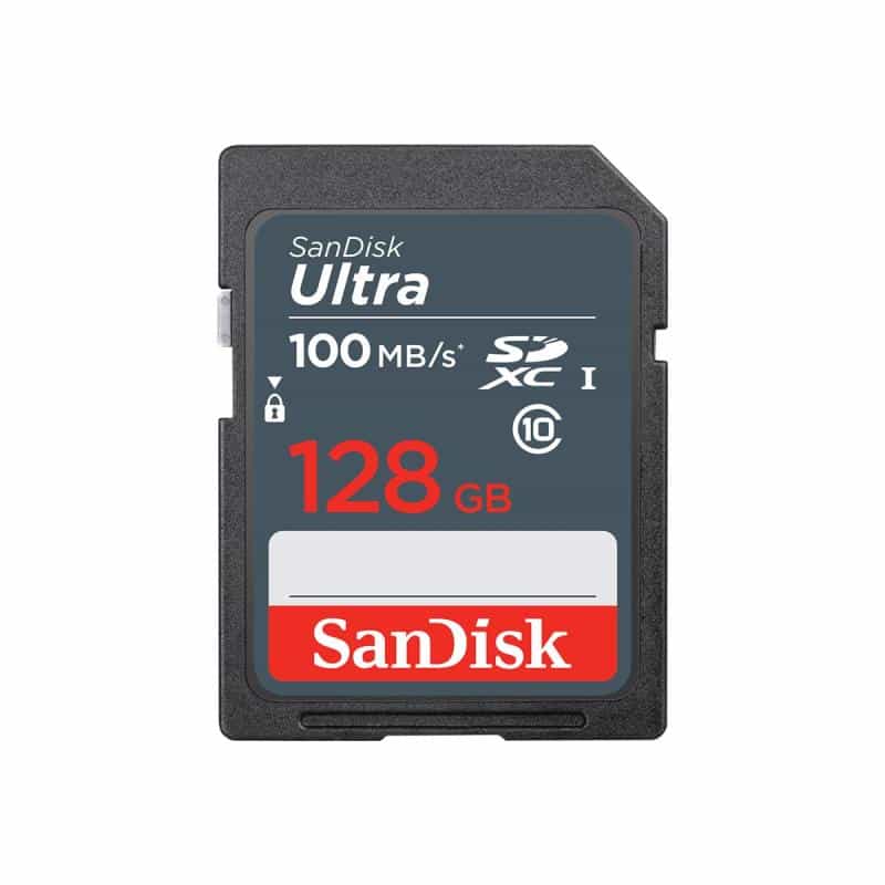 SANDISK Ultra 128GB SDXC Mem Card 100MB SANDISK Ultra 128GB SDXC Mem Card 100MB