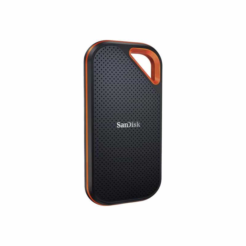 SANDISK Extreme PRO Portable - Solid-State-Disk - verschlüsselt - 2 TB - extern (tragbar) - USB 3.2