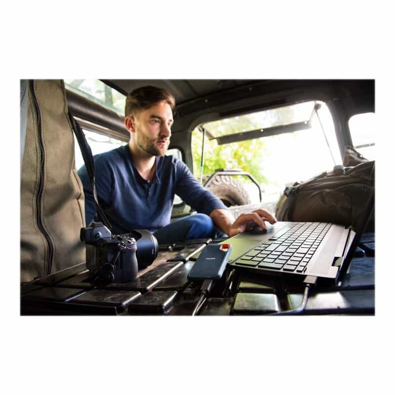 SANDISK Extreme Portable - Solid-State-Disk - 500 GB - extern (tragbar) - USB 3.1 Gen 2