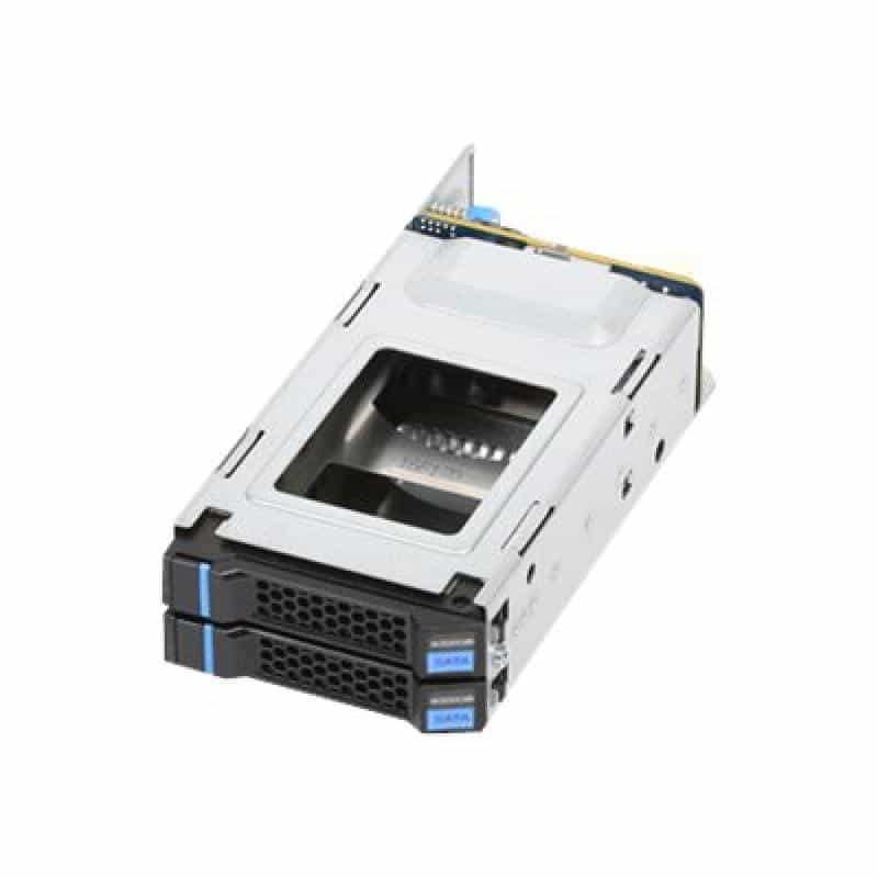 CHENBRO 2-bay 2.5" HDD Cage, w/12Gbps SAS&SATA Backplane