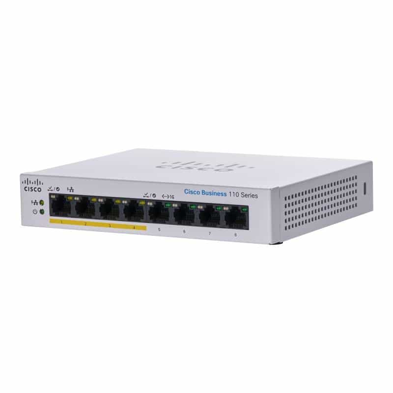 CISCO SYSTEMS CISCO CBS110 Unmanaged 8-port GE