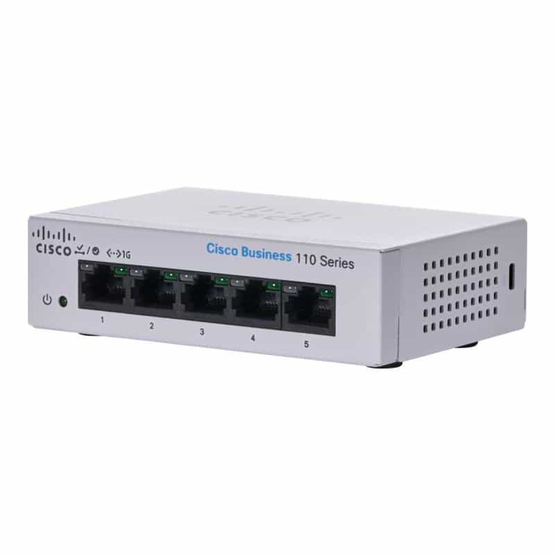 CISCO SYSTEMS CISCO CBS110 Unmanaged 5-port GE Desktop