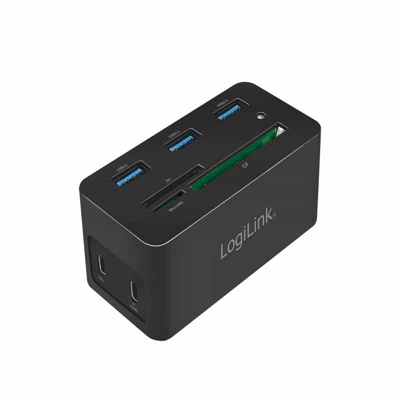 LOGILINK Dockingstation USB 3.2 (G1) HDMI,10-Port,PD4,schw.