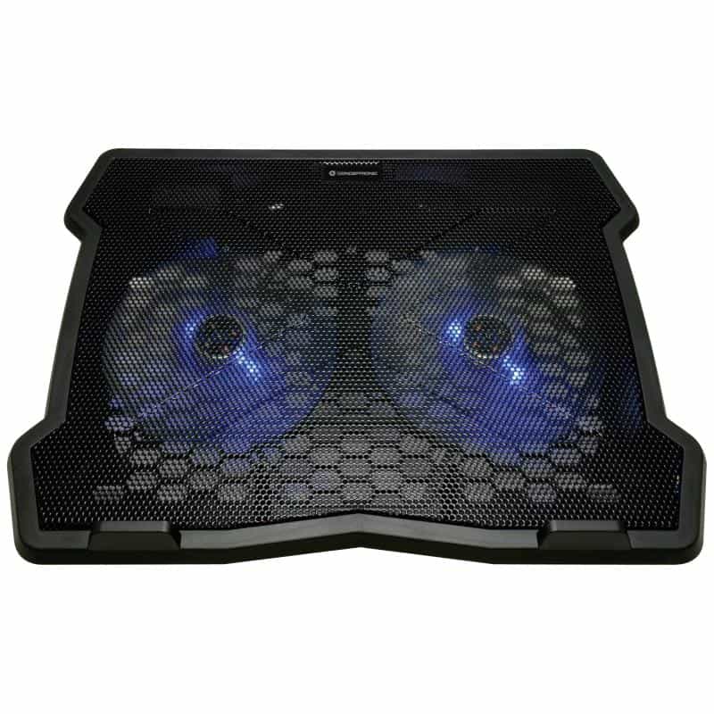 CONCEPTRONIC 2-Fan Cooling Pad (15.6")/ schwarz