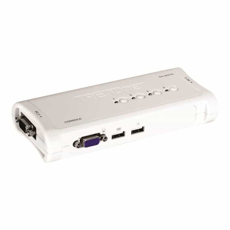 KVM 04 Port/USB TRENDnet TK-407K VGA