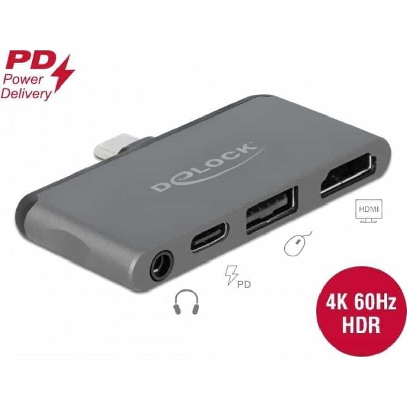 DELOCK Mini - Docking Station - USB-C - HDMI (87751)