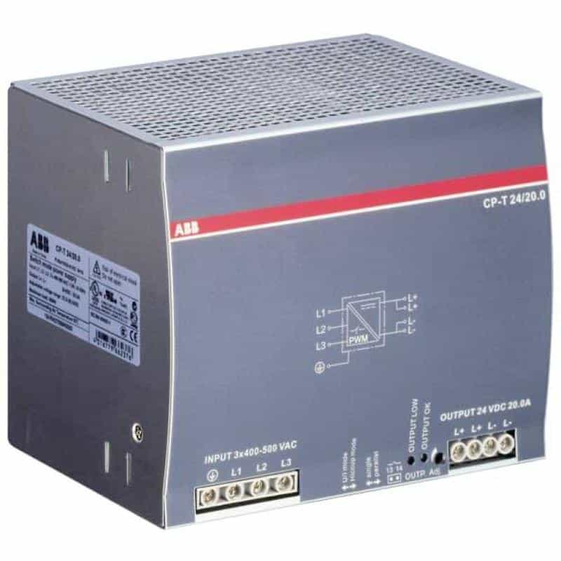 ABB Netzteil In: CP-T 24/20.0 3x400-500VAC Out: 24VDC/20.0A