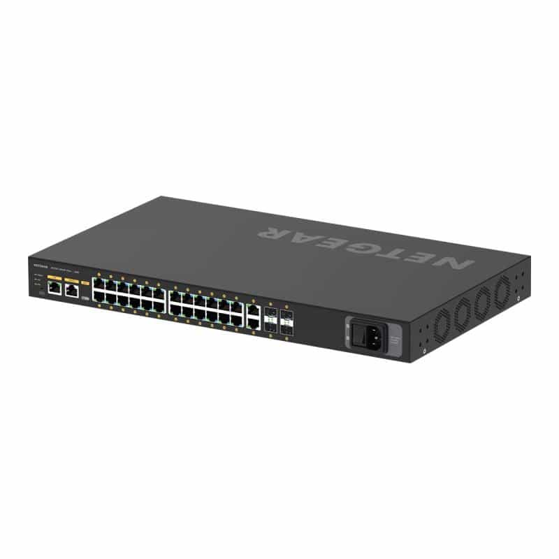 NETGEAR 26G4F-PoE+ 24x1G PoE+ 300W 2x1G, 4xSFP Mgd Switch