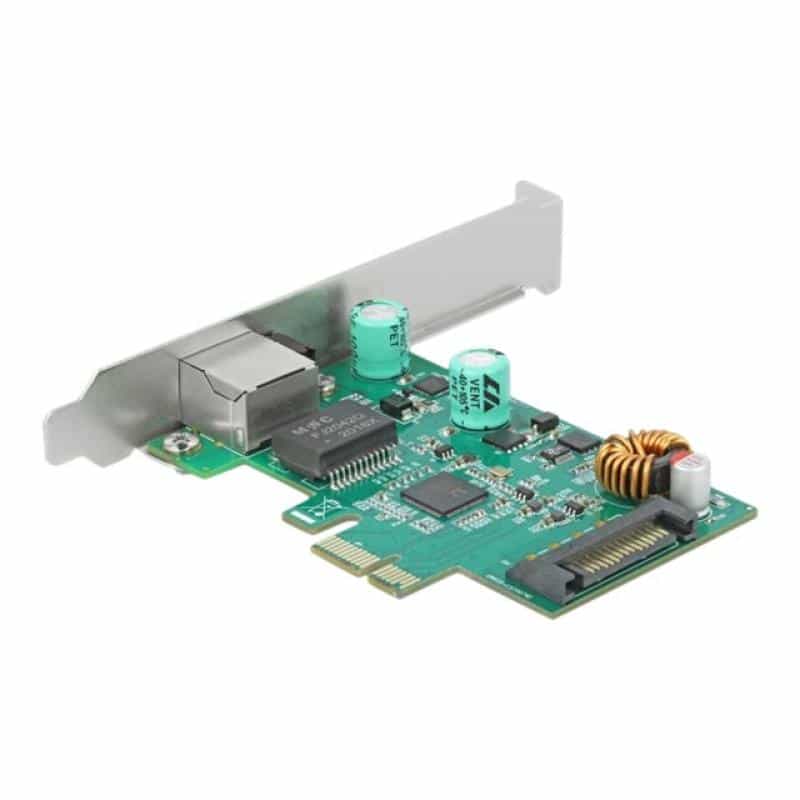 DELOCK PCIe x1 K 1xRJ45 2,5GB LAN PoE | 89139