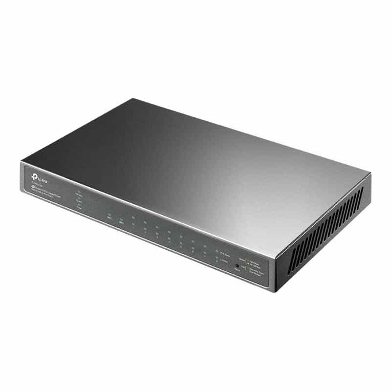 TP-LINK JetStream 8-Port Gigabit Smart Switch 8xGigabit RJ45-Ports einschliesslich 1 PoE IN-Port