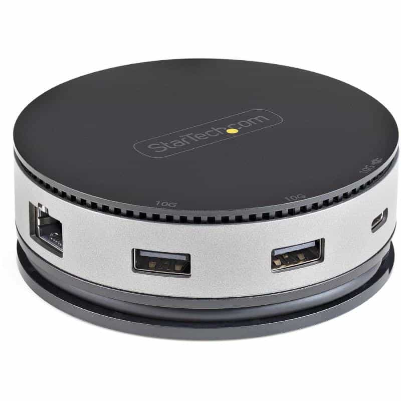 STARTECH.COM USB-C Multiport Adapter - USB Type-C 10Gbps Mini Dock 4K 60Hz HDMI/DisplayPort/1080p VG