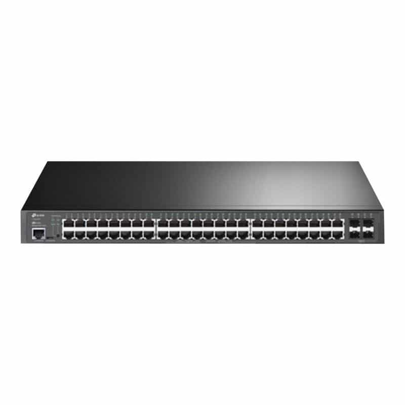 TP-LINK JetStream? 52-Port Gigabit L2+ Managed Switch with 48-Port PoE+