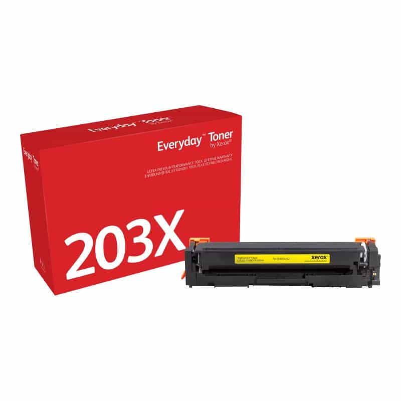 XEROX Everyday - Toner High Yield Gelb - ersetzt HP 203X and Canon CRG-054HY für HP Color LaserJet P