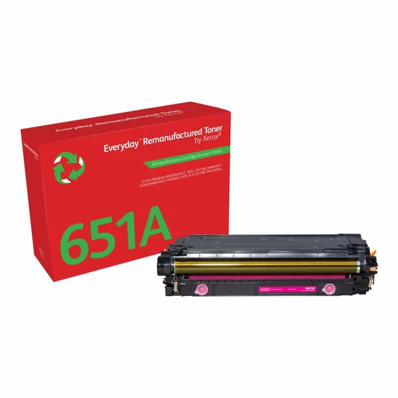 XEROX Everyday - Toner Magenta - ersetzt HP 651A / 650A / 307A für HP Color LaserJet Enterprise M750