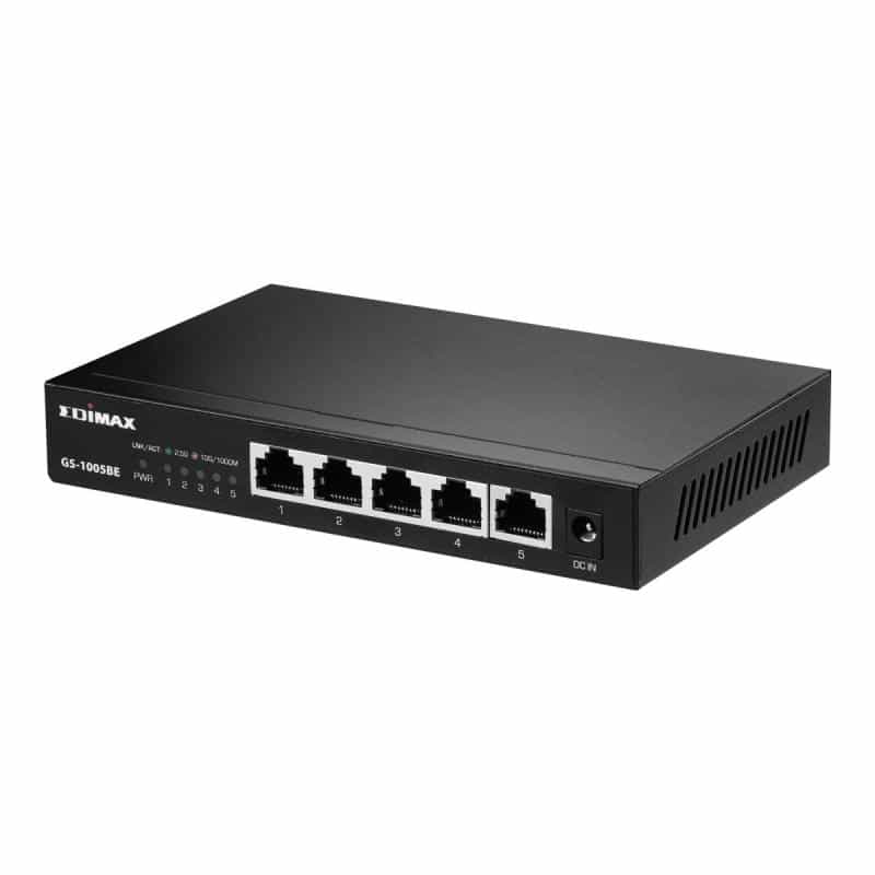 EDIMAX 2,5-Gigabit-Switch mit 5 Ports 2,5-Gigabit-Hochgeschwindigkeitsnetzwerk