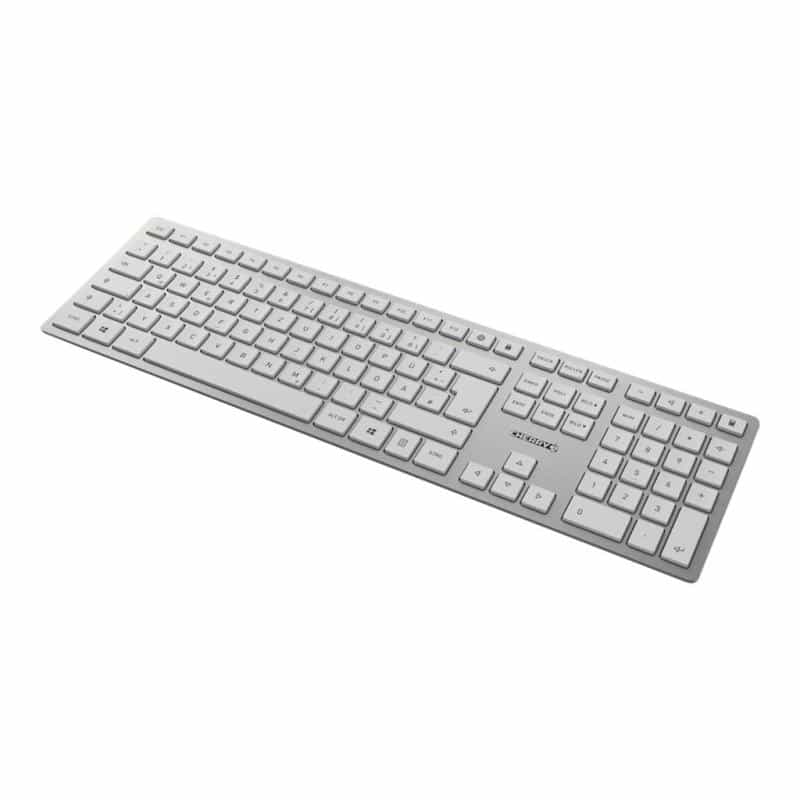 CHERRY DW 9100 SLIM EU Layout silber/weiß