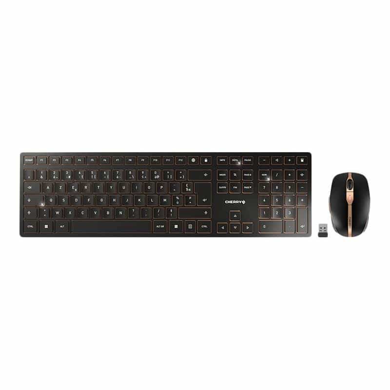 CHERRY DW 9100 SLIM CH Layout bronze/schwarz