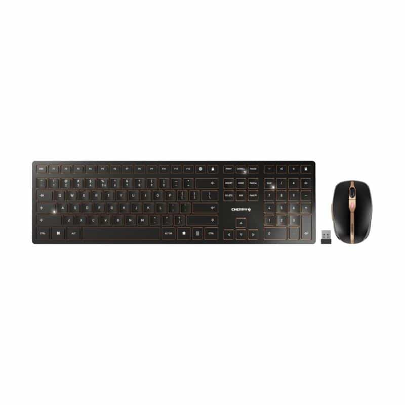CHERRY DW 9100 SLIM EU Layout bronze/schwarz