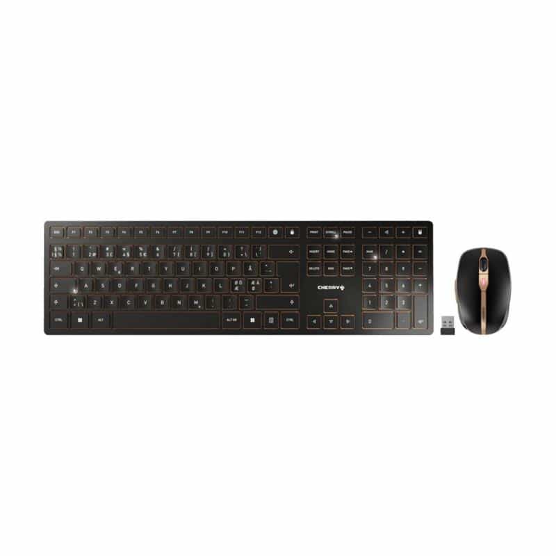 CHERRY DW 9100 SLIM PN Layout bronze/schwarz