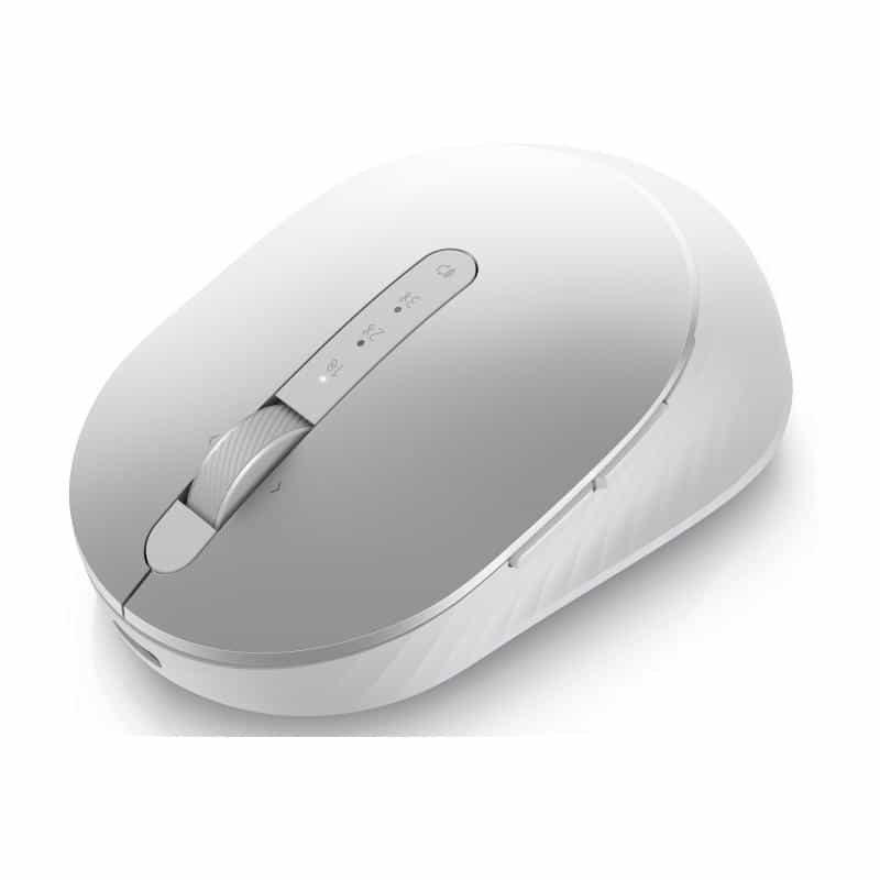DELL Premier MS7421W - Maus - optisch - 7 Tasten - kabellos - 2.4 GHz, Bluetooth 5.0 - Platinum Silv