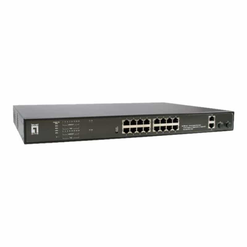 LEVELONE Switch 20x GE GEP-2021                 270W 16xPo