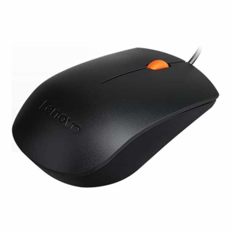 LENOVO USB Calliope Mouse Black (Grey Wheel)