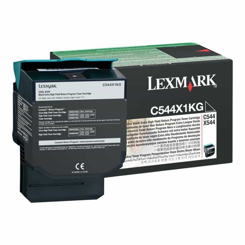LEXMARK Besonders hohe Ergiebigkeit Schwarz Tonerpatrone LCCP, LRP