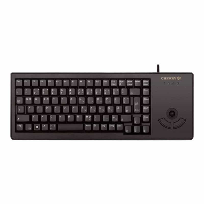 Cherry G84-5400LUMDE-2 XS Trackball Keyboard USB schwarz