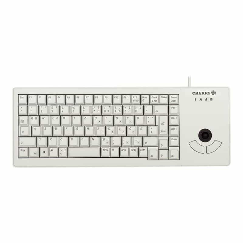 Cherry G84-5400LUMDE-0 XS Trackball Keyboard USB grau