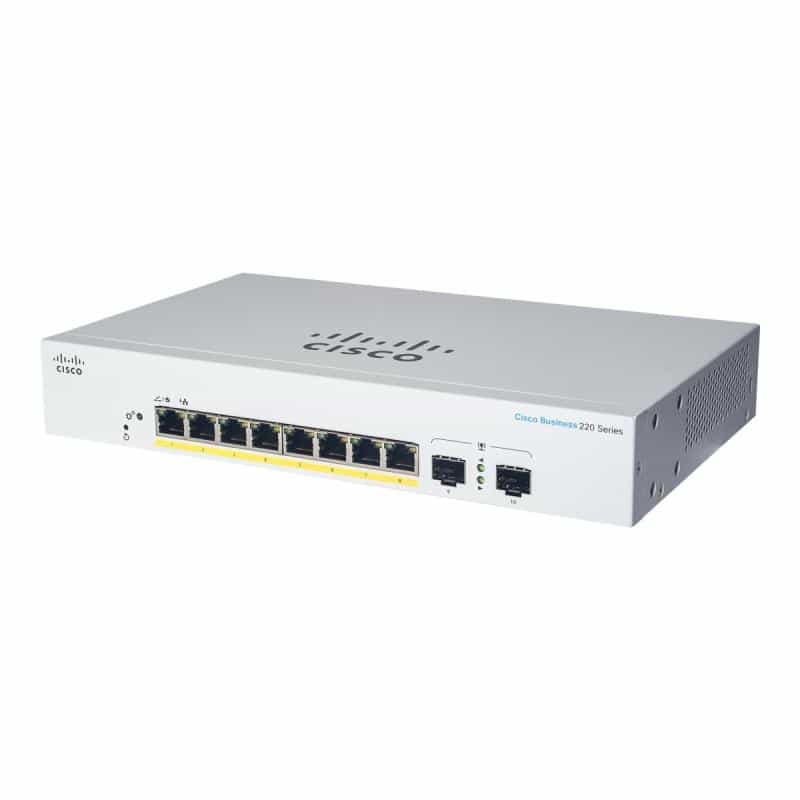CISCO SYSTEMS CBS220 SMART 8-PORT GE POE EXT