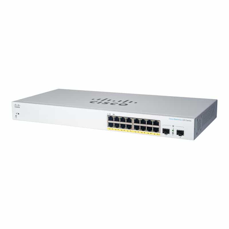 CISCO SYSTEMS CBS220 SMART 16-PORT GE 2X1G